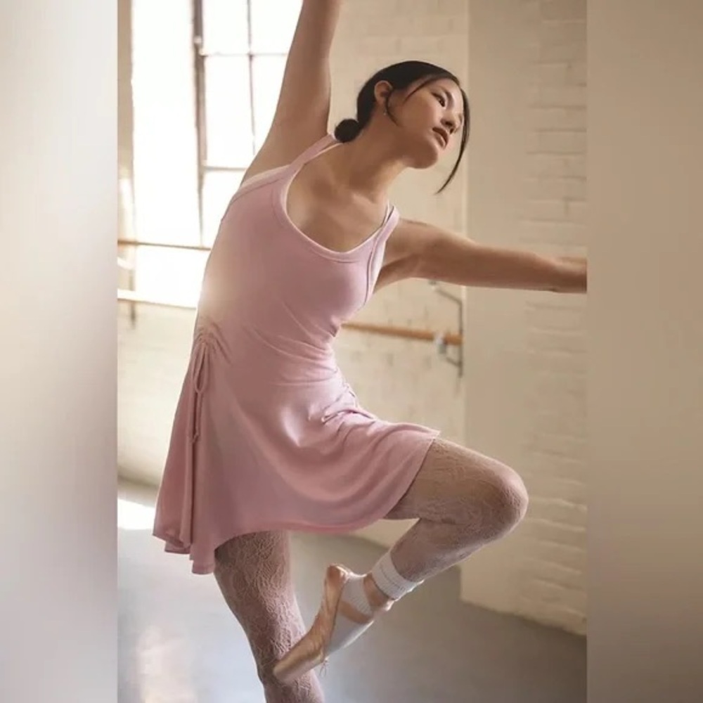 Daily Practice | by Anthropologie Half Pipe Mini Dress Soft Pink